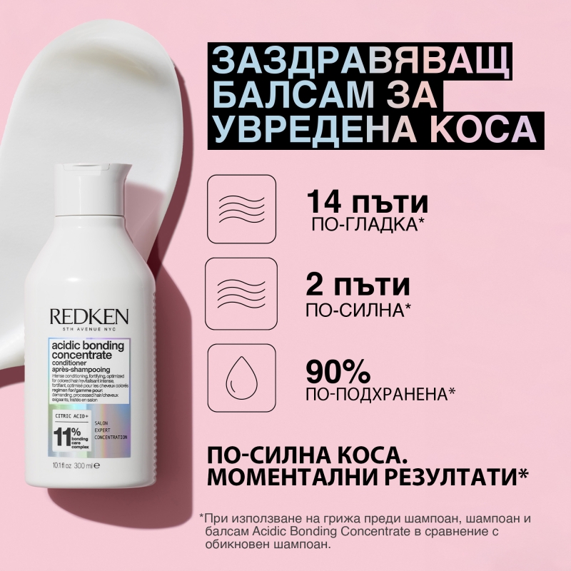 Redken Acidic Bonding Concentrate Conditioner for Damaged Hair 300ml — 6