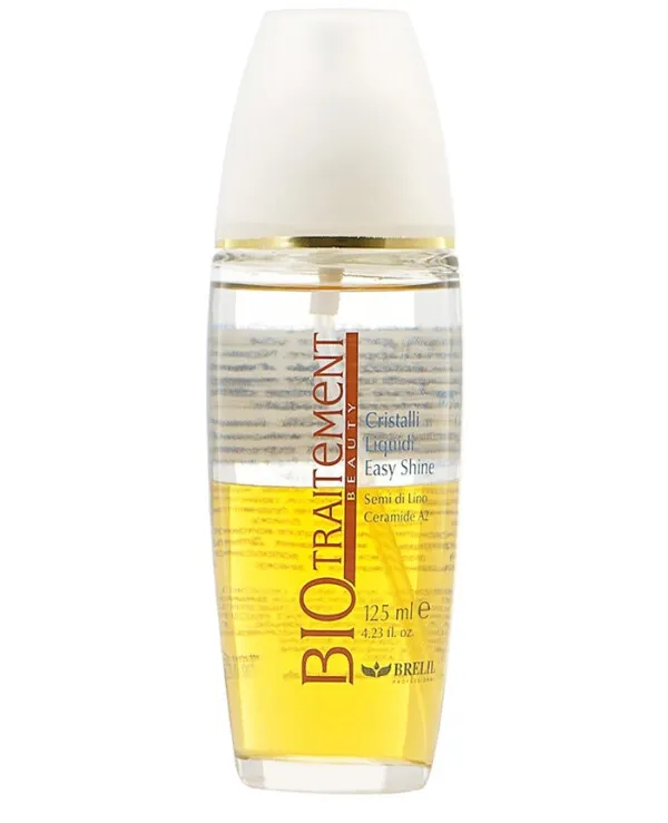 Brelil Bio Traitement Beauty Easy Shine Liquid Crystals for fine hair with linseed 125ml — 2
