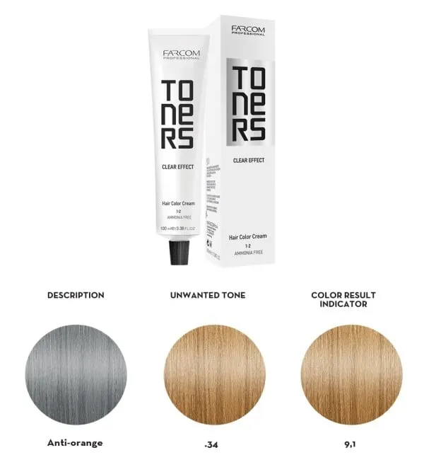 Yellow Pure Toners 100ml — 2