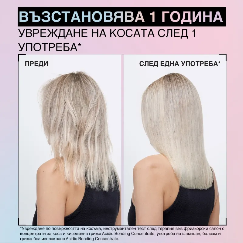 Терапия за възстановяване преди шампоан за увредена коса Redken Acidic Bonding Concentrate Intensive Treatment Damaged Hair 150ml — 7