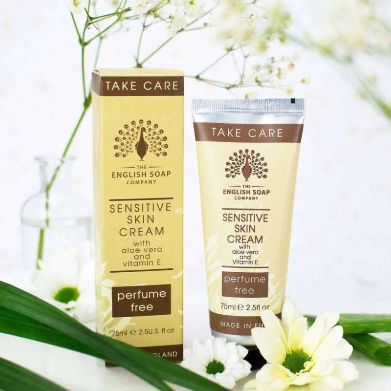 The English Soap Company Take Care Sensitive Skin Cream 75ml — 4