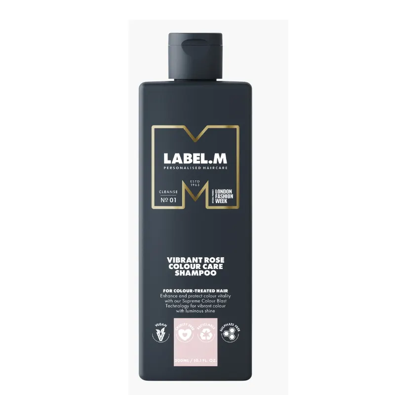 Шампоан за боядисана коса Label.m Vibrant Rose Colour Care Shampoo 300ml