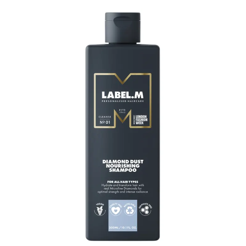 Луксозен подхранващ шампоан за коса Label.m Diamond Dust Nourishing Shampoo 300ml