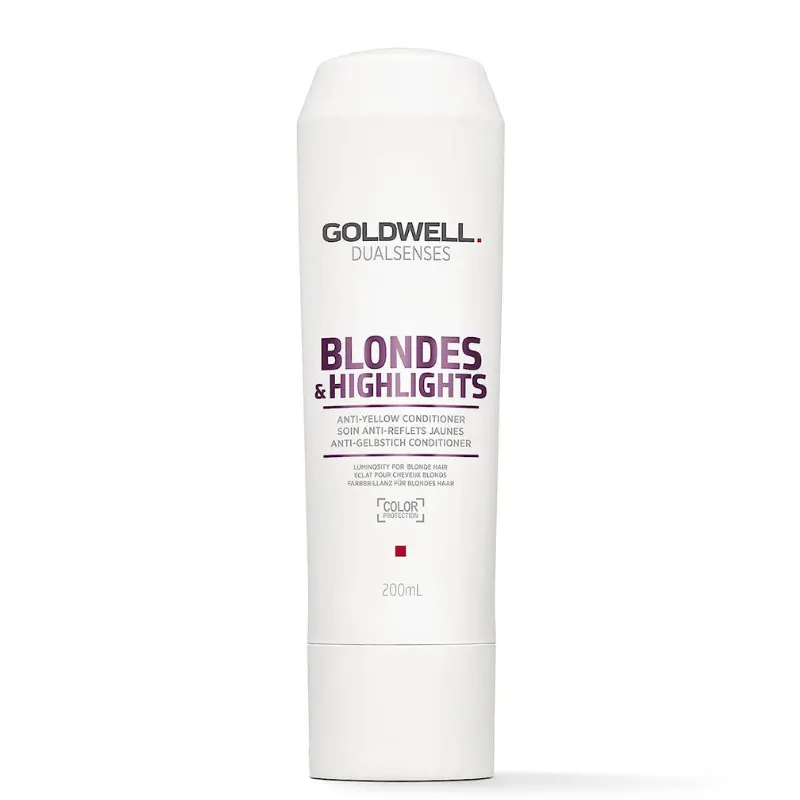 Goldwell Dualsenses Blonde and Highlights Anti-Yellow Conditioner 200ml