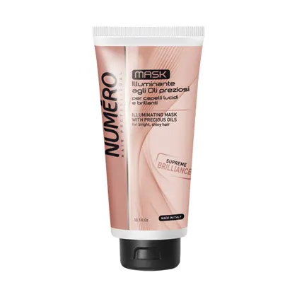 Озаряваща маска за блясък Brelil Numero Illuminating Mask with Precious Oils for bright, shiny Hair
