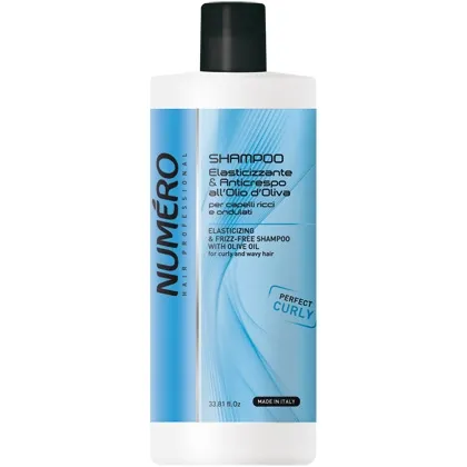 Brelil Numero Elasticizing & Frizz-Free Shampoo with Olive Oil for curly and wavy Hair — 2