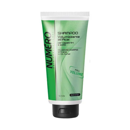 Brelil Numero Volumising Shampoo with Acai for thin, fine hair
