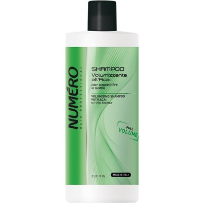 Brelil Numero Volumising Shampoo with Acai for thin, fine hair — 2
