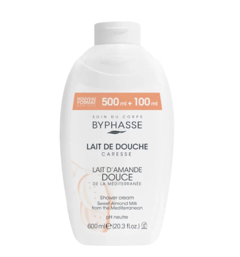 Byphasse Shower Cream Sweet Almond Milk 500ml