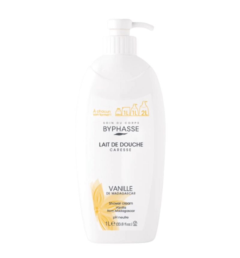 Byphasse Shower Cream Vanilla Flower 1000ml