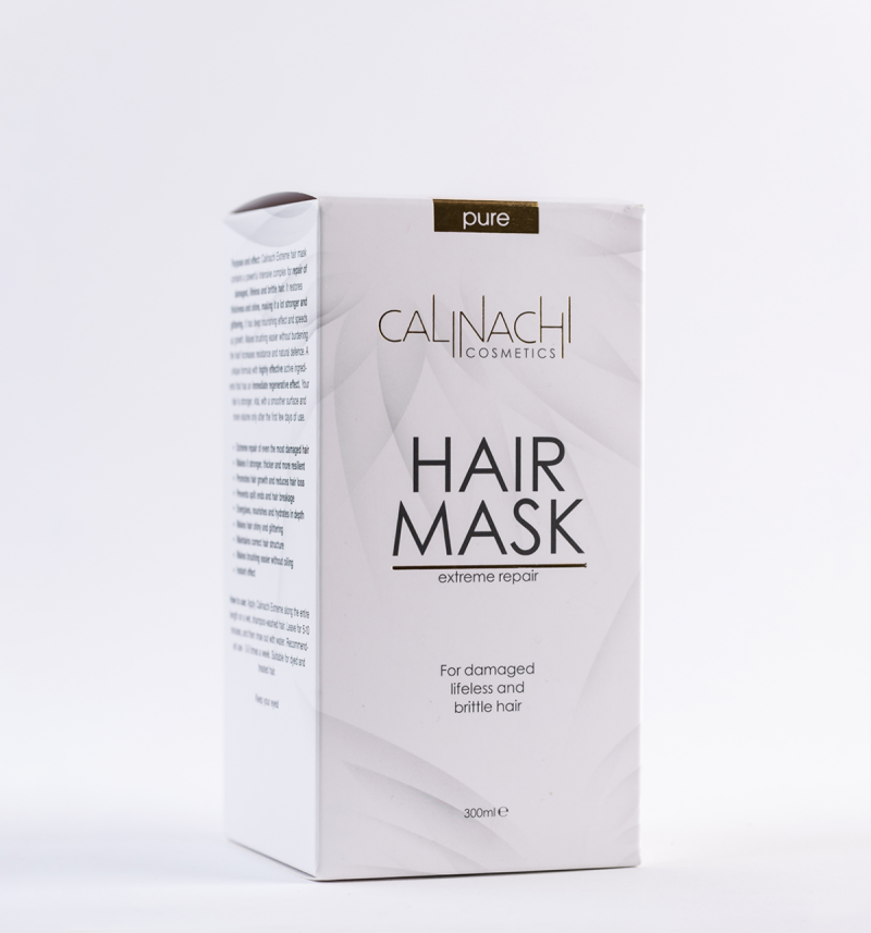 Възстaновяваща Маска за Скалп и Коса Calinachi Scalp & Hair Mask Extreme For Normal to Dry Hair 300ml — снимка 4