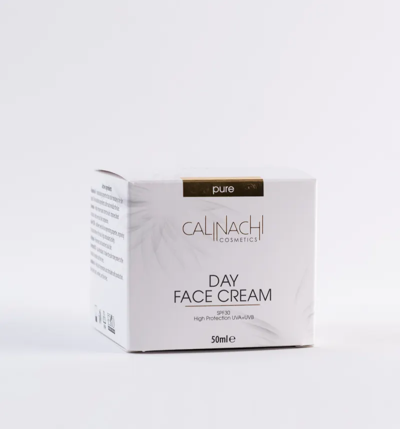 Дневен крем за лице, шия и деколте с SPF 30 Calinachi Day Face Cream 50ml — снимка 4