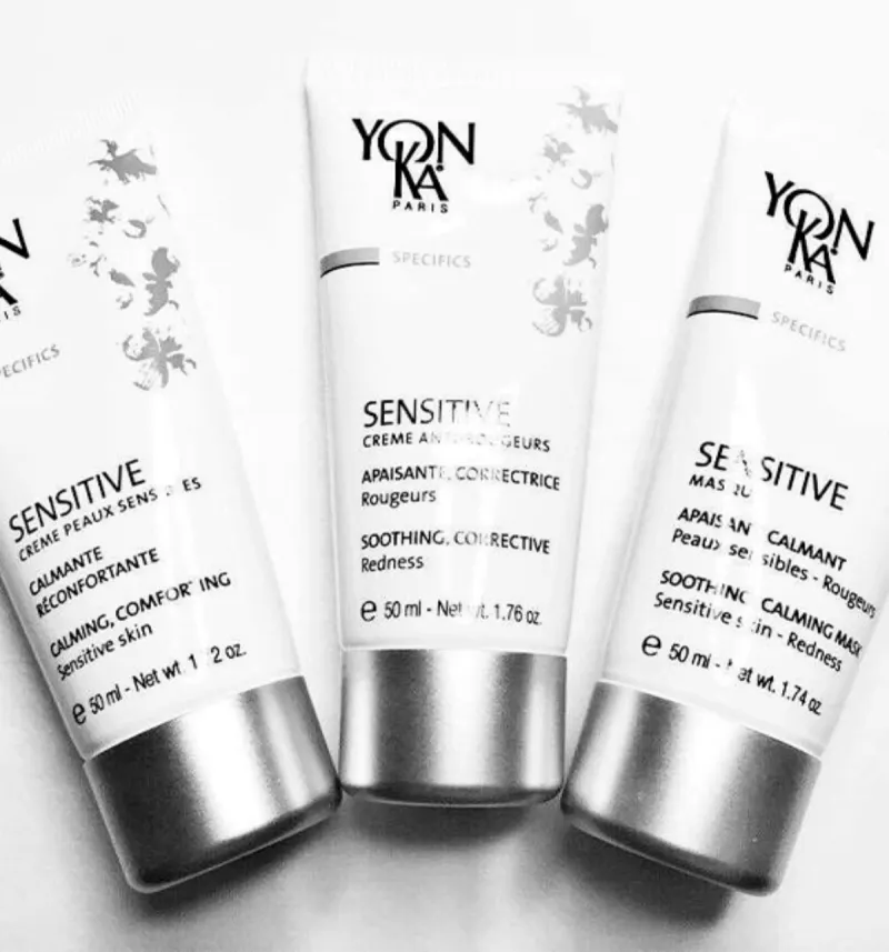 Лечебна успокояваща маска против зачервявания и розацея Yon-Ka Specifics Sensitive Anti-Rougeurs Soothing & Calming Mask 50ml — 2