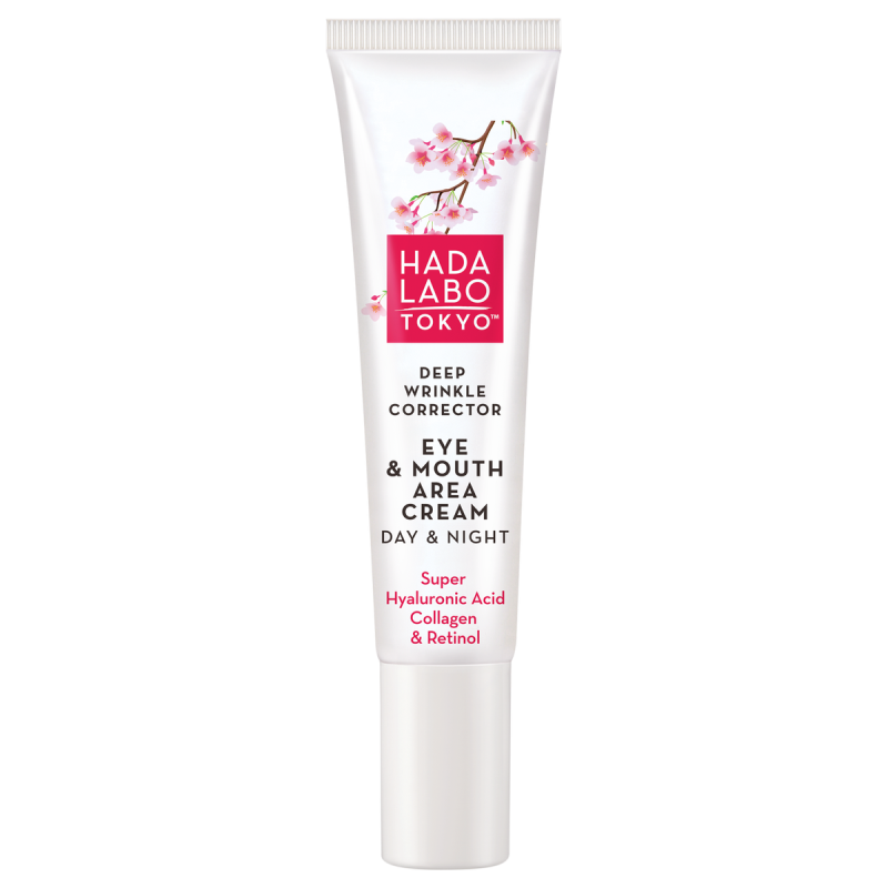 Hada Labo Deep Wrinkle Corrector Eye & Mouth Day & Night Area Cream 15ml — 2