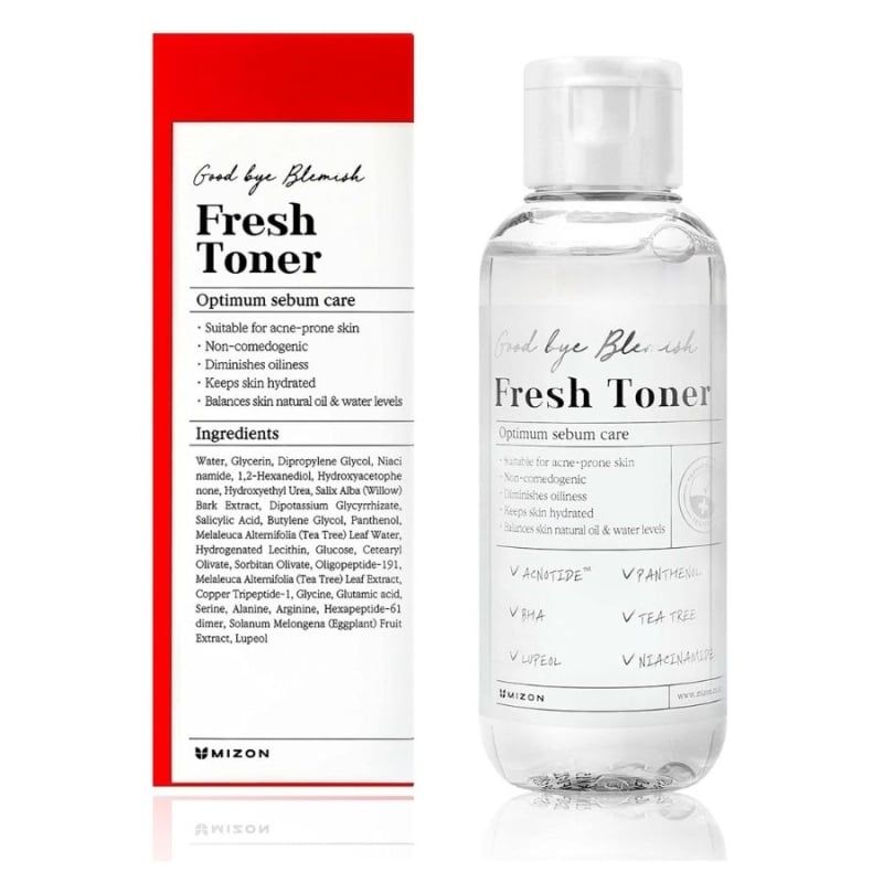 Mizon Goodbye Blemish Fresh Toner 120ml — 3