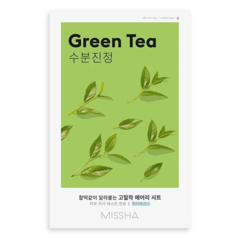 Missha Airy Fit Sheet Mask Green Tea