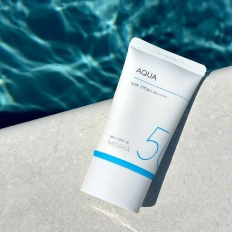 Missha All Around Safe Block Aqua Sun SPF50+ PA++++ 50ml — 5