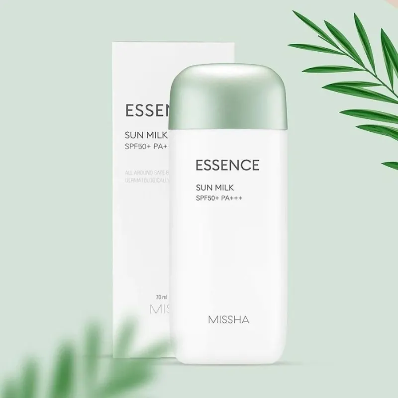 Missha All Around Safe Block Essence Sun Milk SPF50+/ PA+++ 70ml — 2