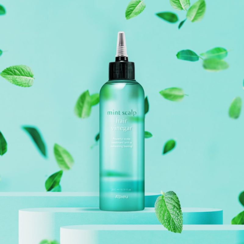 A'Pieu Mint Scalp Hair VinegarTreatment 200ml — 2