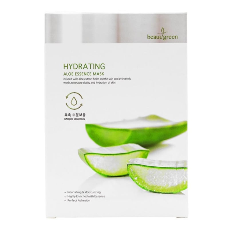 BeauuGreen Hydrating Aloe Essence Mask 23g