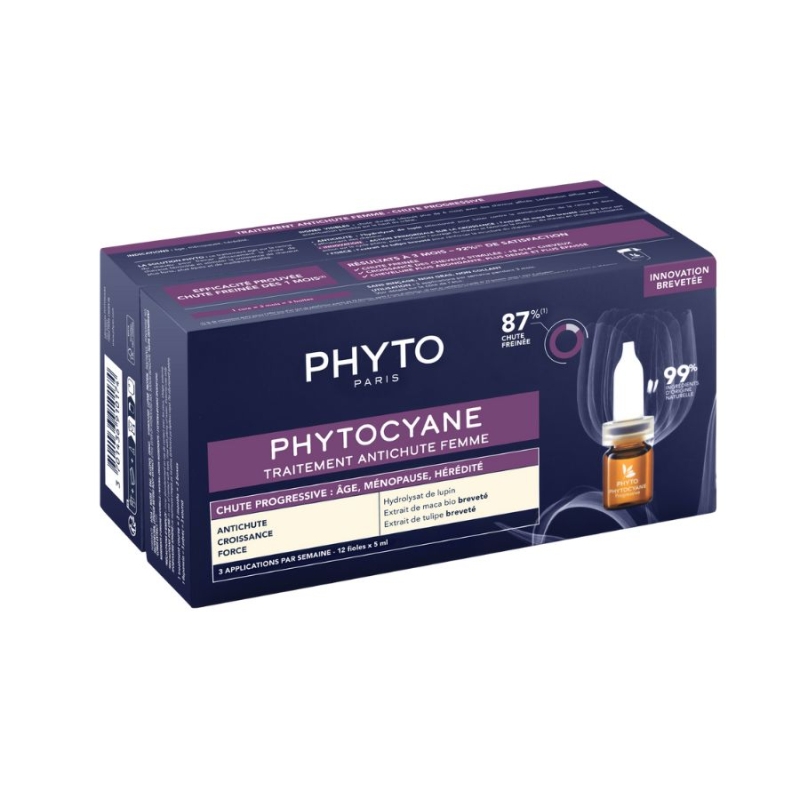 PHYTO Phytocyane Progressive Hair Loss Treatment for Women 12X5ml — 4