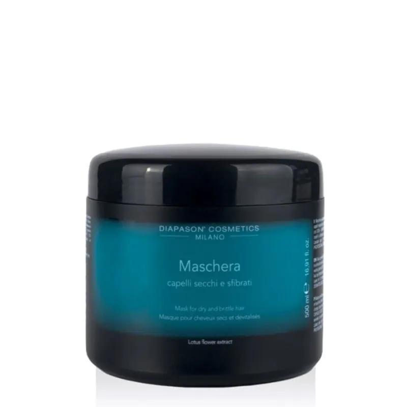 Възстановяваща маска за изтощена коса Diapason Cosmetics Dry & Brittle Hair Mask