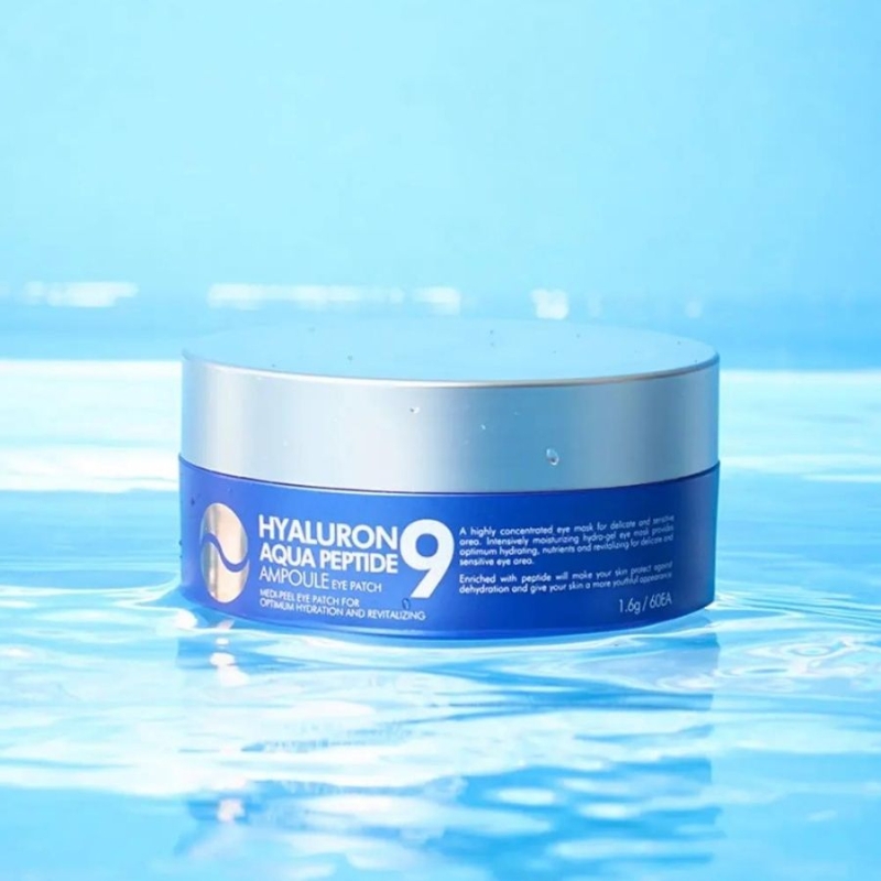 Medi-Peel Hyaluron Aqua Peptide 9 Ampoule Eye Patchec 1.6g x 60pcs — 2