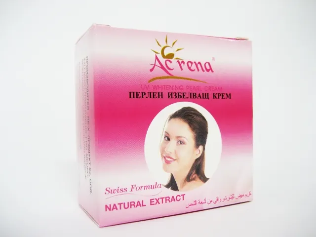 Избелващ крем за лице Acrena Natural Extract Whitening Cream 4ml — снимка 2