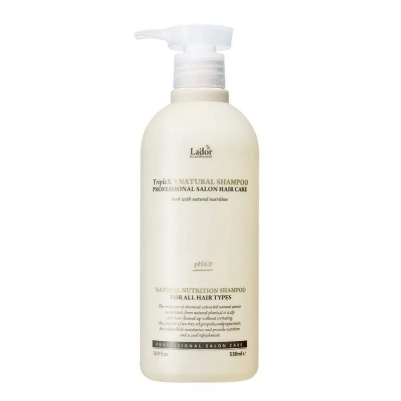 Шампоан за суха коса с ниско pH LADOR Triplex3 Natural Shampoo — 2
