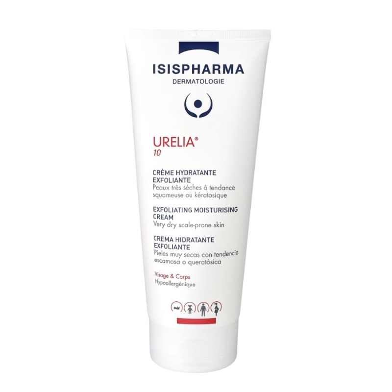 Isis Pharma Urelia Exfoliating Moisturizing Cream 10 150ml