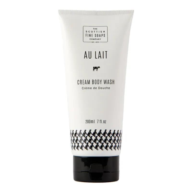 Scottish Fine Soaps Au Lait Cream Body Wash 200ml