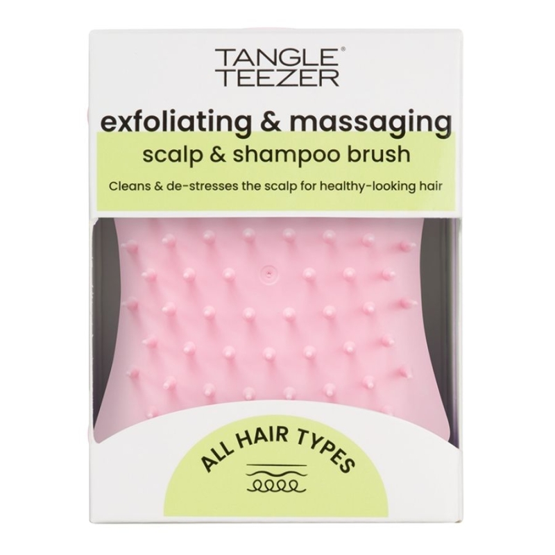 Tangle Teezer The Power's in the Teeth! The Scalp Exfoliator & Massager Scalp Brush Pretty Pink — 5