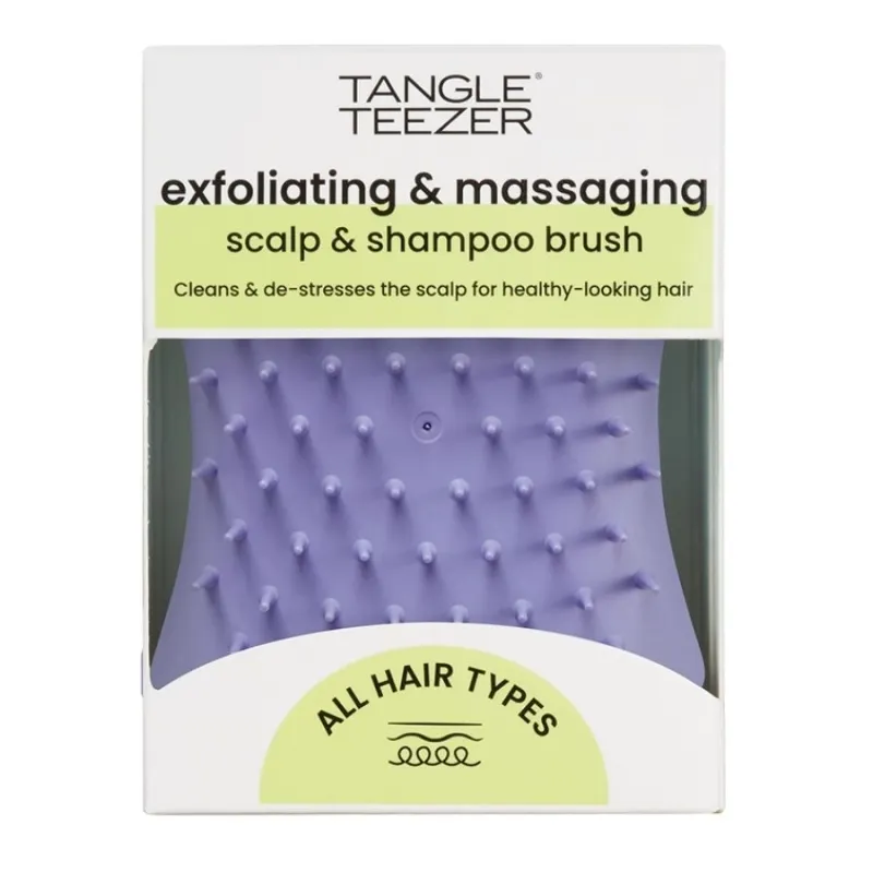 Tangle Teezer The Power's in the Teeth! The Scalp Exfoliator & Massager Scalp Brush Lavender Lite — 3