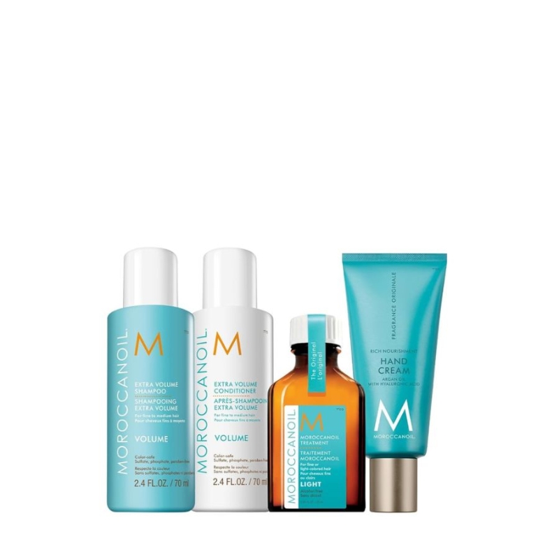 Травъл сет за обем Moroccanoil Volume Travel Set 4 pcs — снимка 2