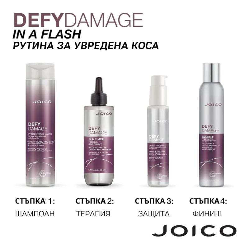 Възстановяващ бонд билдър JOICO Defy Damage In a Flash 7 Second Bond Builder 210ml — 2