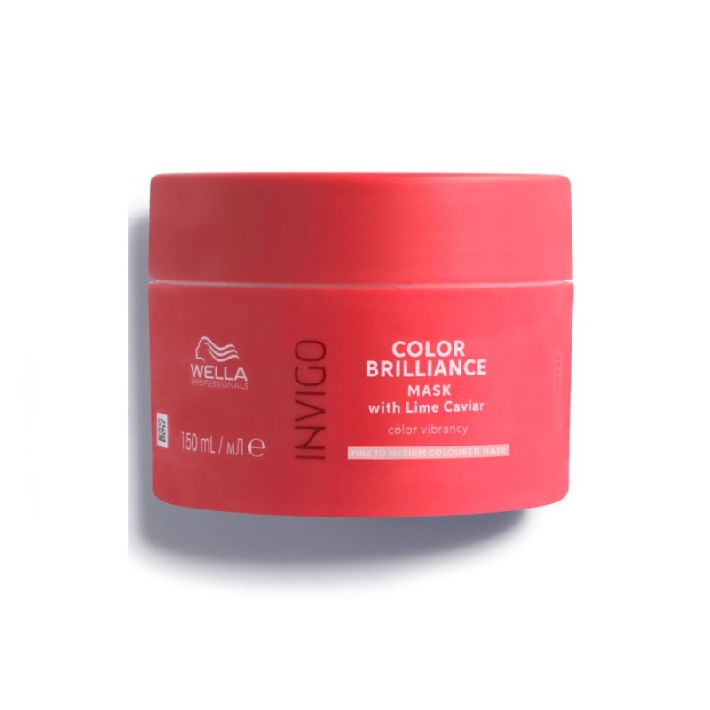 Маска за боядисана фина до средна коса Wella Professionals Color Brilliance Shampoo for Fine Hair Mask 150ml