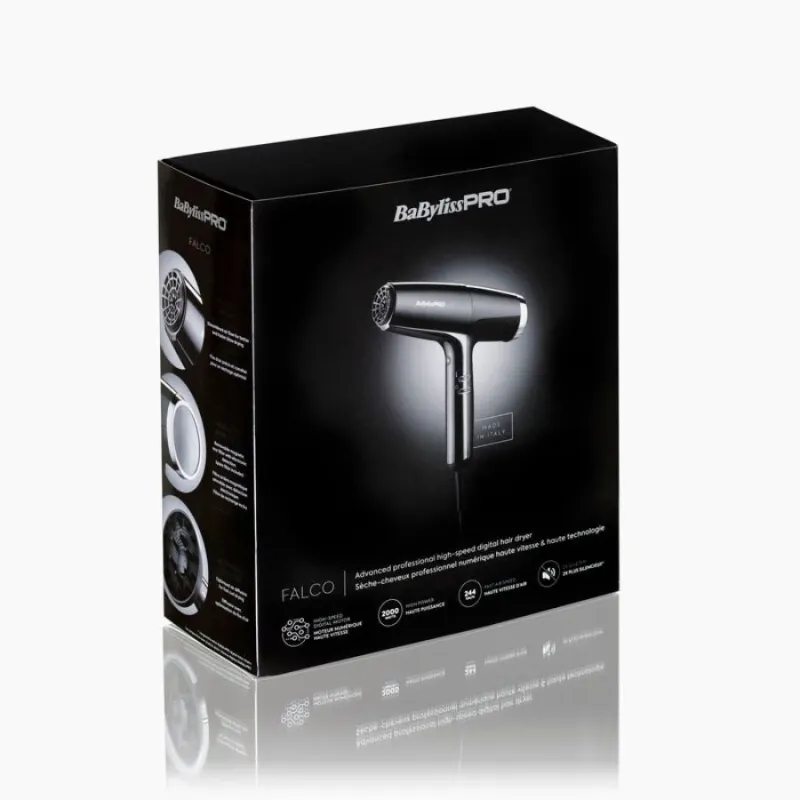 Професионален сешоар BabyLiss Pro Falco Silver — снимка 5