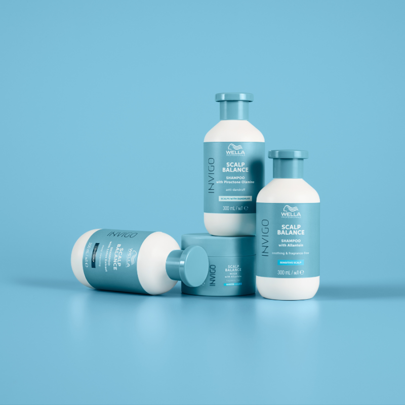 Успокояващ шампоан за чувствителен скалп Wella Professionals Scalp Balance Shampoo for Sensitive Scalp 300ml — 2
