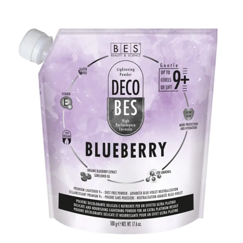 BES Decobes Blueberry Dust Free Powder 500g