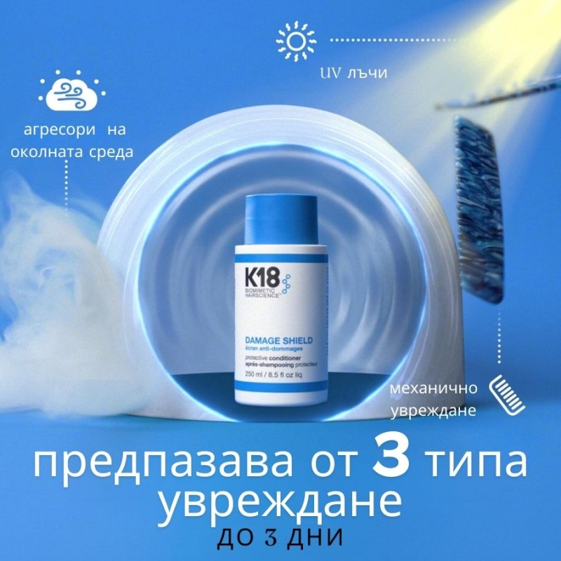 K18 Damage Shield Protective Conditioner 250ml — 4