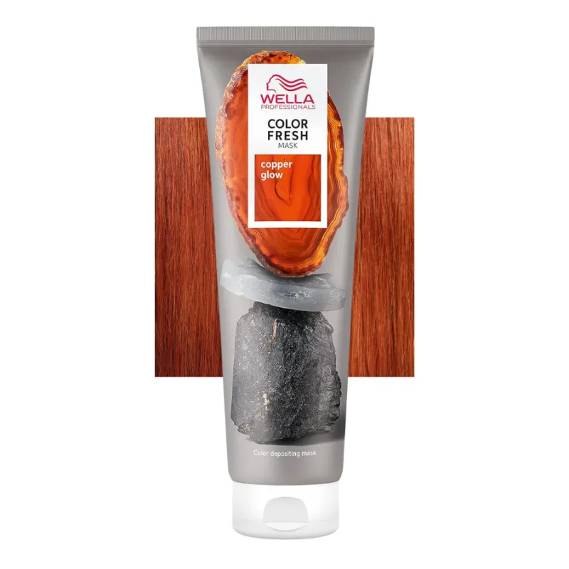 Оцветяваща маска за коса Wella Professionals Color Fresh Mask Copper Glow 150ml — 2