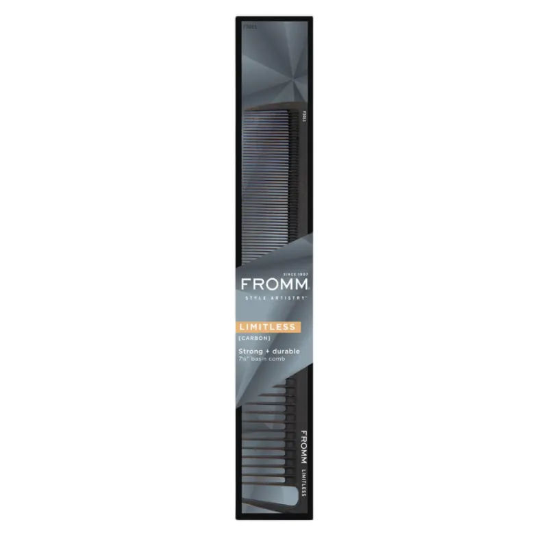 FROMM Limitless 7.5" Carbon Basin Comb
