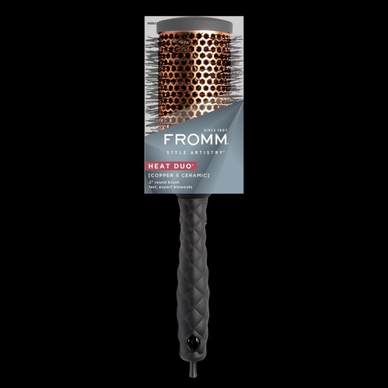 FROMM Heat Duo 2" Copper Thermal Round Brush — 2