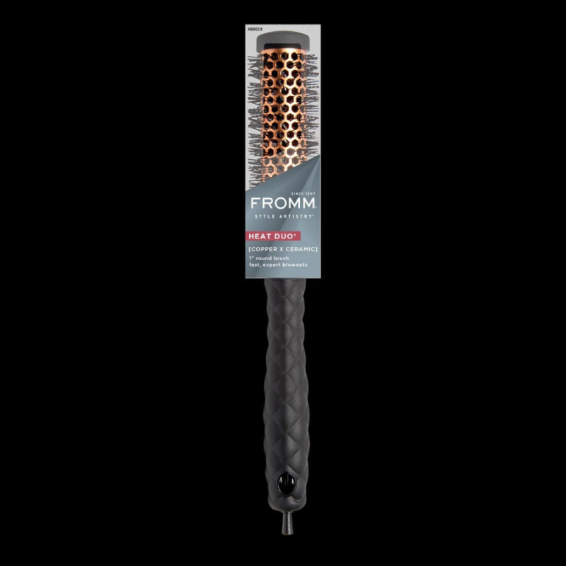 FROMM Heat Duo 1" Copper Thermal Round Brush — 2