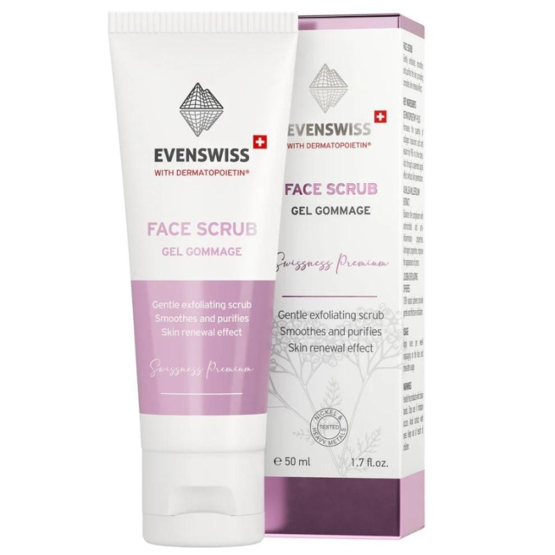 EVENSWISS Face Scrub - Gel Gommage 50ml