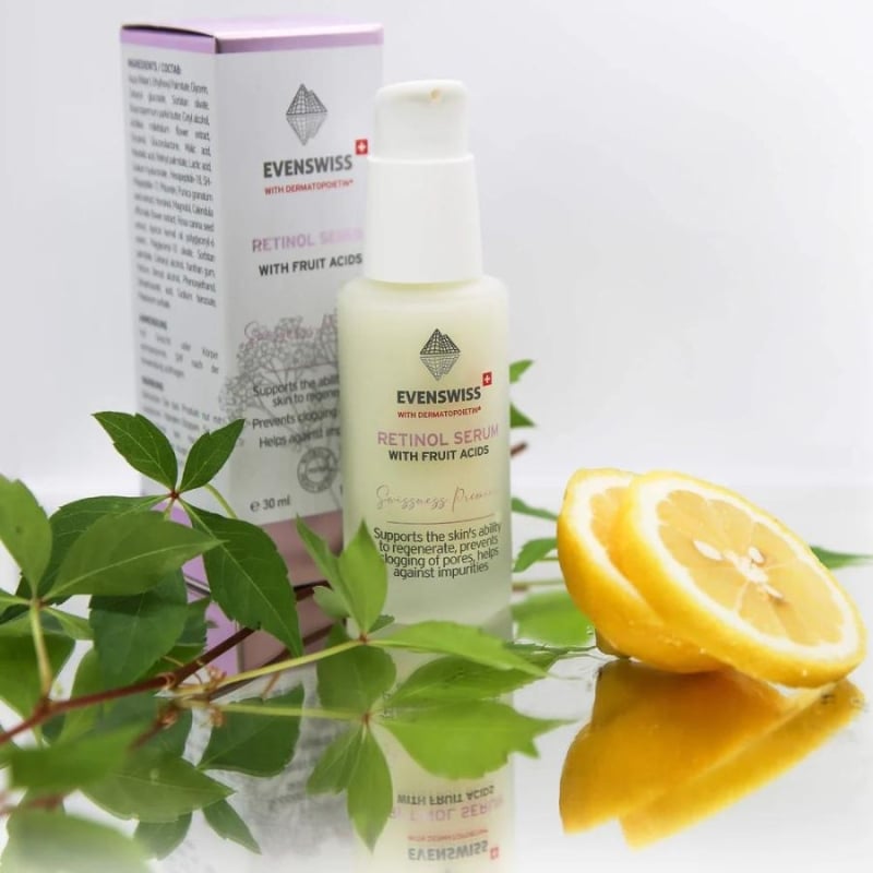 EVENSWISS Retinol Serum with Fruit Acids 30ml — 2