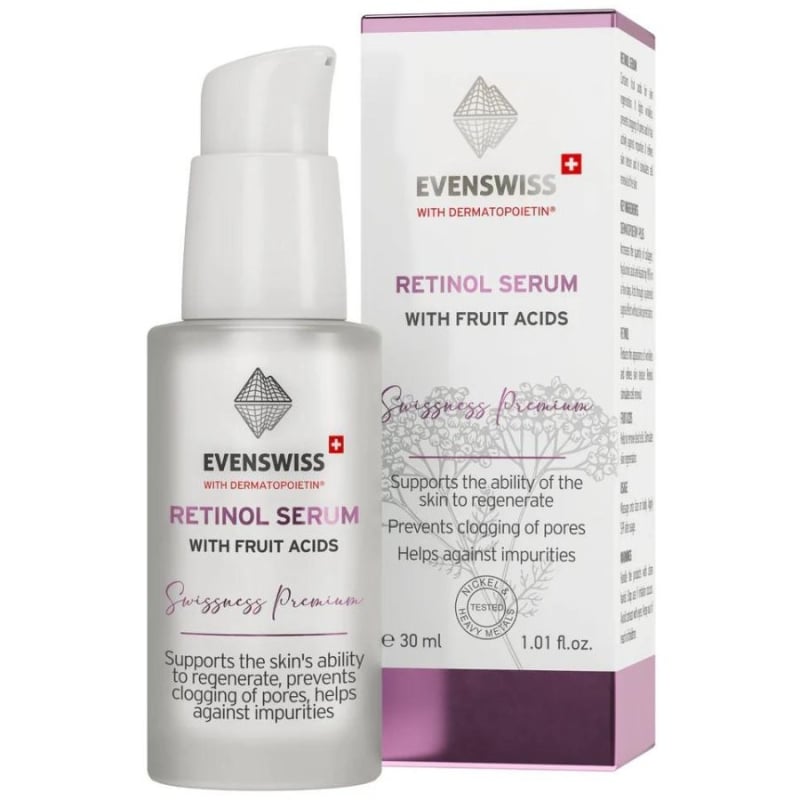 EVENSWISS Retinol Serum with Fruit Acids 30ml
