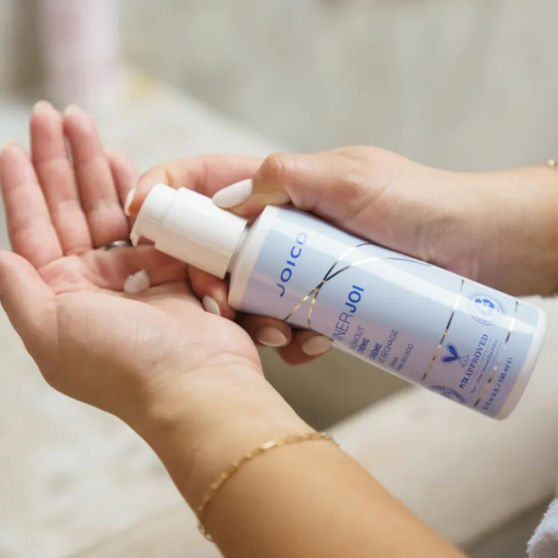 Термозащитен крем за изсушаване JOICO InnerJoi Blowout Cream150ml — 3