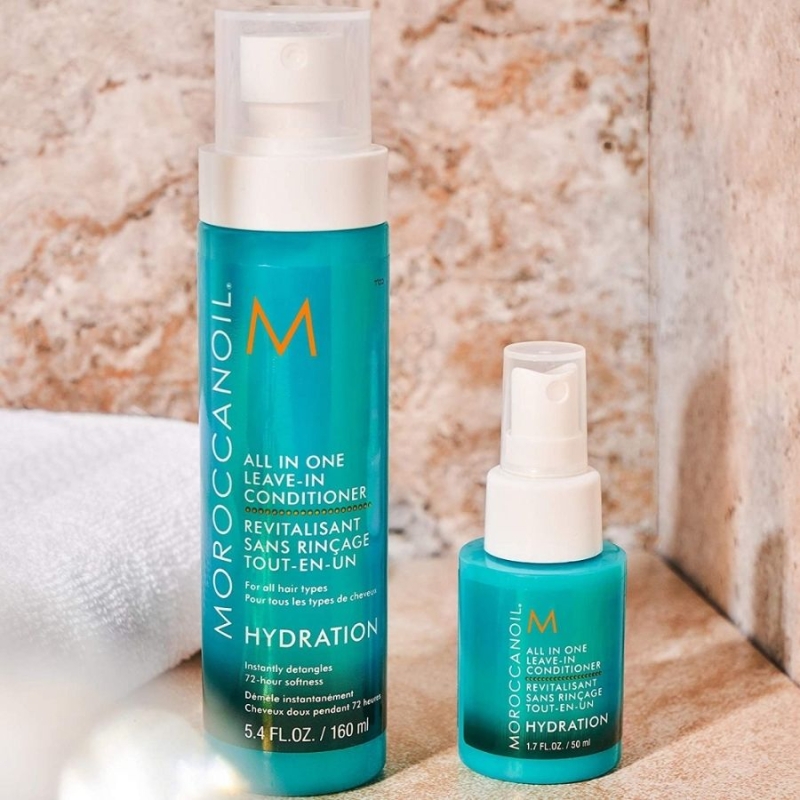 Хидратиращ балсам без отмиване Moroccanoil All in One Leave In Conditioner 160ml — снимка 3