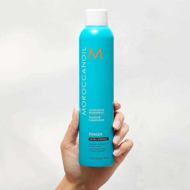 Лак за коса с екстра силна фиксация Moroccanoil Luminous Hairspray Extra Strong 330ml — снимка 2